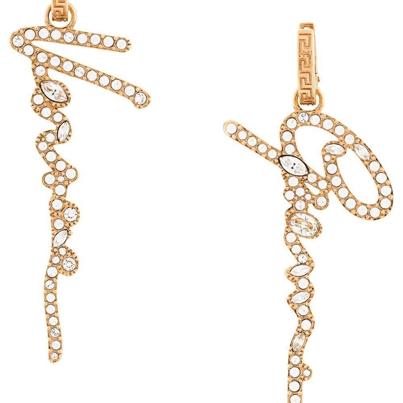 Versace Gold Earrings!! - Picture 5 of 7
